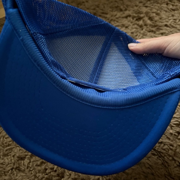 Vintage Ford 1920 Tractor SnapBack Mesh Hat Blue White Trucker Farm 90s - Picture 4 of 4